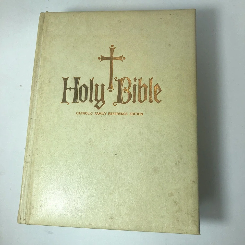 Holy Bible New American Bible NAB Catholic‎ Family Reference Edition 1971 B